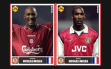Những ngôi sao từng đặt dấu ấn ở Liverpool và Arsenal
