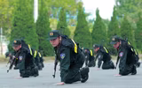 Đề cao điều lệnh, võ thuật, củng cố sức mạnh lực lượng Cảnh sát Cơ động Hà Nội