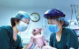 Hình ảnh Việt Nam chống Covid-19 trên màn hình Quảng trường Thời đại ở Mỹ