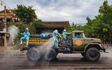 Hình ảnh Việt Nam chống Covid-19 trên màn hình Quảng trường Thời đại ở Mỹ