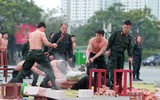 Màn khí công đặc biệt giữa thời tiết lạnh giá