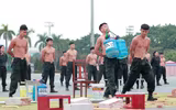 Màn khí công đặc biệt giữa thời tiết lạnh giá