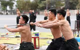 Màn khí công đặc biệt giữa thời tiết lạnh giá