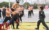 Màn khí công đặc biệt giữa thời tiết lạnh giá