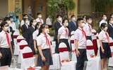 Lễ khai giảng đặc biệt giữa “mùa” dịch vẫn hàm chứa nhiều cảm xúc