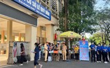 Hình ảnh đẹp của Công an Thủ đô tiếp sức mùa thi 