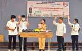 Học sinh Hà Nội hào hứng tìm hiểu về an toàn giao thông