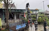 Công an các tỉnh miền Trung căng mình giúp dân ứng phó siêu bão Noru