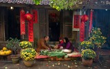 Hương vị Tết xưa ở làng cổ Đường Lâm 