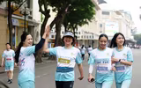 Cán bộ, chiến sĩ Công an Hà Nội rèn luyện thể chất, nâng cao sức khỏe 