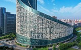 Độc đáo tòa nhà hình cuộn giấy cao gần 300m
