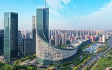 Độc đáo tòa nhà hình cuộn giấy cao gần 300m