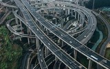 Hoa mắt, chóng mặt với cầu vượt như ma trận ở Trung Quốc