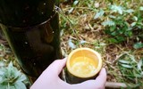 Bất ngờ với loại rượu thơm ngon, tinh khiết từ trong ống cây tre