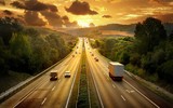 Đường cao tốc dài 13.000km, gần như không giới hạn tốc độ, không trạm thu phí