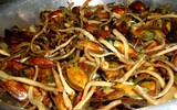 Đặc sản “chân dài” là món ăn 