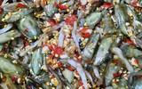 Đặc sản “chân dài” là món ăn 
