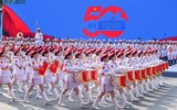Toàn cảnh lễ diễu binh, diễu hành kỷ niệm 50 năm Giải phóng miền nam, thống nhất đất nước