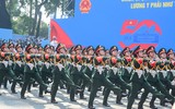 Toàn cảnh lễ diễu binh, diễu hành kỷ niệm 50 năm Giải phóng miền nam, thống nhất đất nước