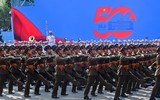 Toàn cảnh lễ diễu binh, diễu hành kỷ niệm 50 năm Giải phóng miền nam, thống nhất đất nước