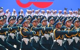 Toàn cảnh lễ diễu binh, diễu hành kỷ niệm 50 năm Giải phóng miền nam, thống nhất đất nước