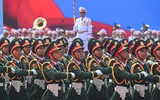 Toàn cảnh lễ diễu binh, diễu hành kỷ niệm 50 năm Giải phóng miền nam, thống nhất đất nước