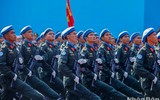 Toàn cảnh lễ diễu binh, diễu hành kỷ niệm 50 năm Giải phóng miền nam, thống nhất đất nước