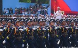 Toàn cảnh lễ diễu binh, diễu hành kỷ niệm 50 năm Giải phóng miền nam, thống nhất đất nước