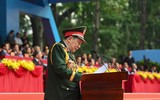 Toàn cảnh lễ diễu binh, diễu hành kỷ niệm 50 năm Giải phóng miền nam, thống nhất đất nước
