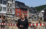 [ẢNH] Những khoảnh khắc đáng nhớ về bà Merkel trong 16 năm làm Thủ tướng Đức