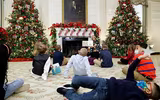 Nhà Trắng trang hoàng lung linh đón Giáng sinh