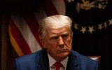 Cựu Tổng thống Mỹ Donald Trump đến New York để trình diện tại tòa án