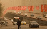 Bụi cát vàng bao trùm Trung Quốc, Hàn Quốc và Thái Lan 