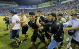 Hiện trường vụ giẫm đạp tại sân vận động ở El Salvador khiến 12 người chết