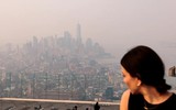 Cháy rừng dữ dội ở Canada khiến khói bụi bao trùm nước Mỹ 