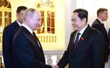 Chủ tịch Quốc hội Trần Thanh Mẫn hội kiến Tổng thống Liên bang Nga Vladimir Putin