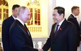 Chủ tịch Quốc hội Trần Thanh Mẫn hội kiến Tổng thống Liên bang Nga Vladimir Putin