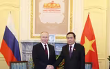 Chủ tịch Quốc hội Trần Thanh Mẫn hội kiến Tổng thống Liên bang Nga Vladimir Putin