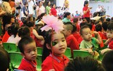 Muôn vàn cảm xúc của trẻ nhỏ trong ngày khai giảng năm học mới