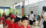 Muôn vàn cảm xúc của trẻ nhỏ trong ngày khai giảng năm học mới