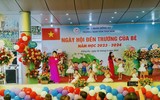 Muôn vàn cảm xúc của trẻ nhỏ trong ngày khai giảng năm học mới