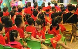 Muôn vàn cảm xúc của trẻ nhỏ trong ngày khai giảng năm học mới