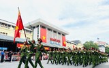 Âm hưởng hào hùng trên phố Lê Duẩn trong buổi sáng tổng duyệt A80