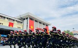 Âm hưởng hào hùng trên phố Lê Duẩn trong buổi sáng tổng duyệt A80