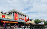Âm hưởng hào hùng trên phố Lê Duẩn trong buổi sáng tổng duyệt A80