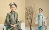 NTK Vũ Việt Hà dùng tơ sen may áo dài làm quà tặng Hà Nội nhân dịp tròn 1010 năm tuổi