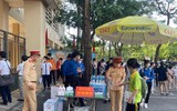 Ấn tượng Cảnh sát giao thông Thủ đô trong kỳ thi tuyển sinh THPT năm nay