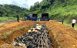 Tiêu hủy hàng nghìn súng, đạn và vũ khí tự chế nguy hiểm trong 2 ngày