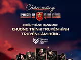 "Chiến sĩ quả cảm" được vinh danh “Chương trình truyền hình truyền cảm hứng” tại Vietnam iContent Awards 2025