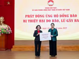 Thành phố Hà Nội ủng hộ 10 tỷ đồng giúp đồng bào các tỉnh khắc phục hậu quả bão, lũ